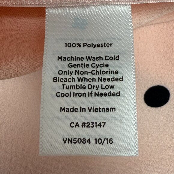 NWT Women's TALBOT'S 3/4 Sleeve‎ Polka Dot Blouse- Size Mp - Picture 7 of 8